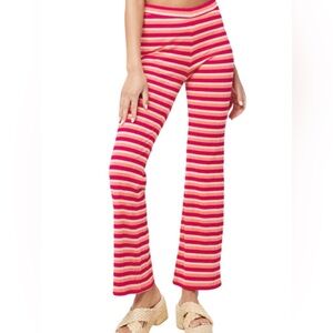 L*Space Paloma Pant in Fresh Squeezed Stripe NWT Size Medium Lounge  striped